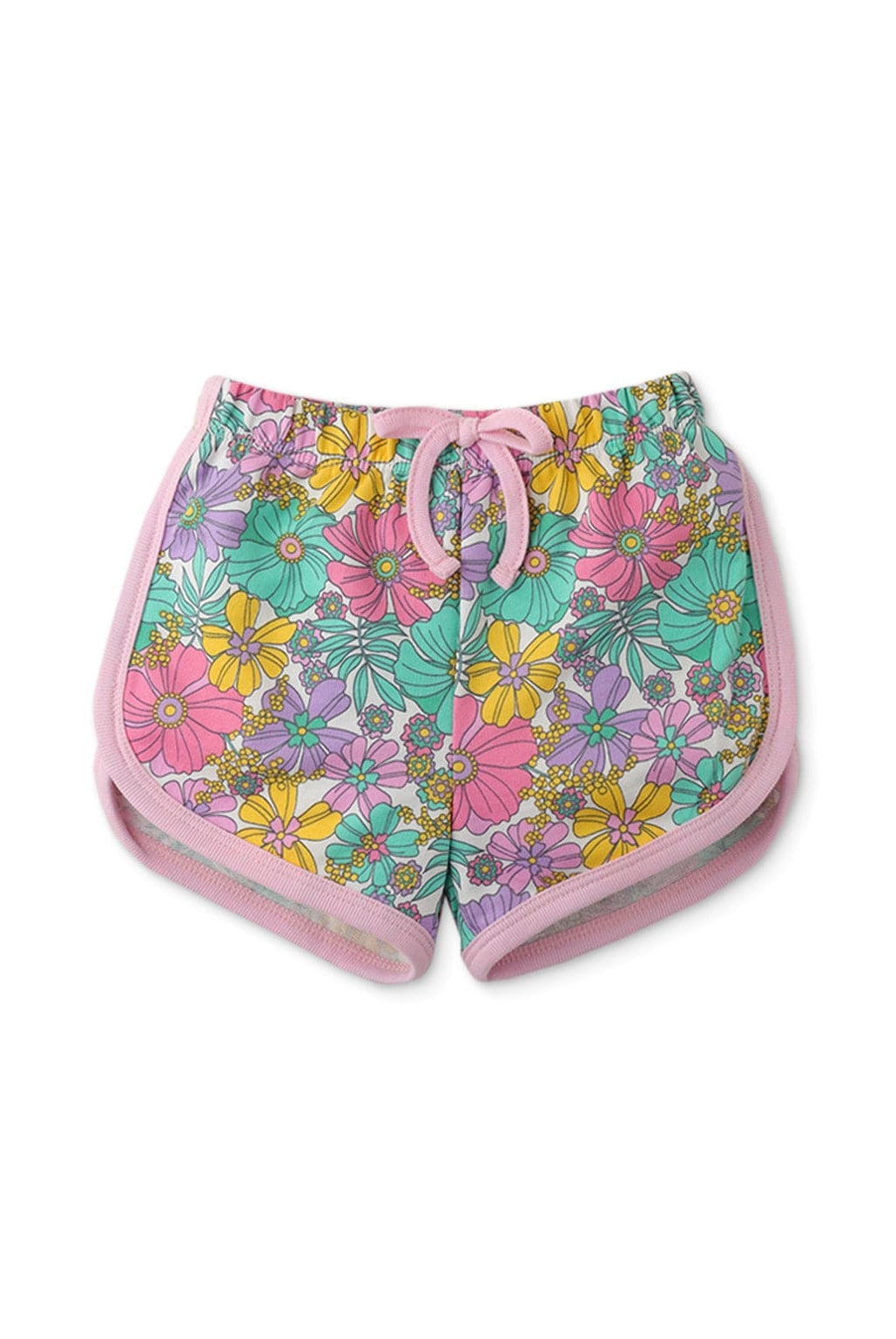 جينجرسنابس طقم بناتي رضع شورت قصير وتيشيرت كت متعدد الألوان