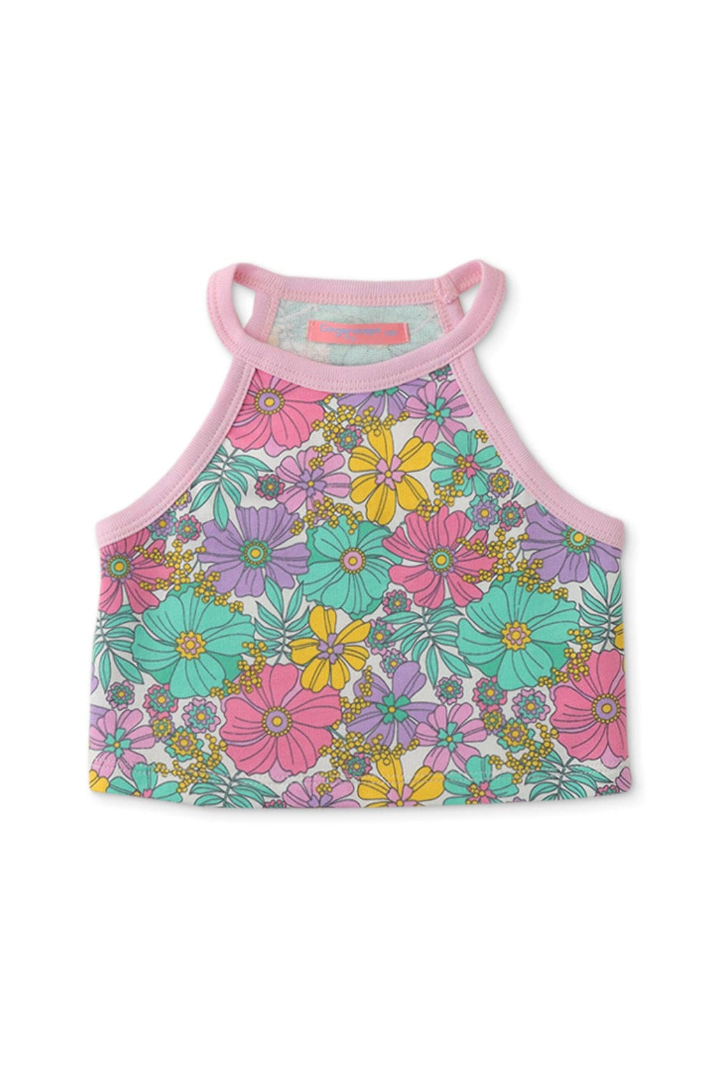 جينجرسنابس طقم بناتي رضع شورت قصير وتيشيرت كت متعدد الألوان