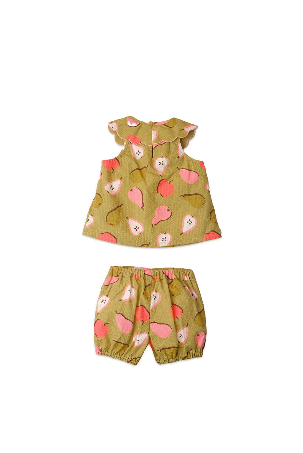 جينجرسنابس طقم شورت بيبي بناتي وبلوزة كت متعدد الألوان