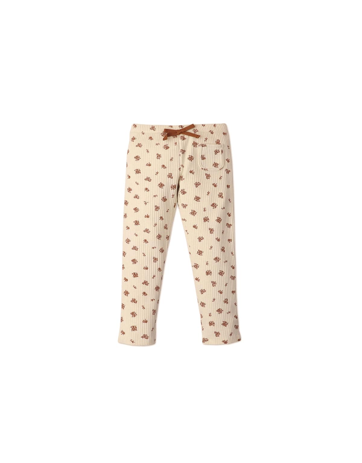 جينجرسنابس بنطلون ليقنز بجيب أمامي بفيونكة أمامية بناتي رضع متعدد الألوان