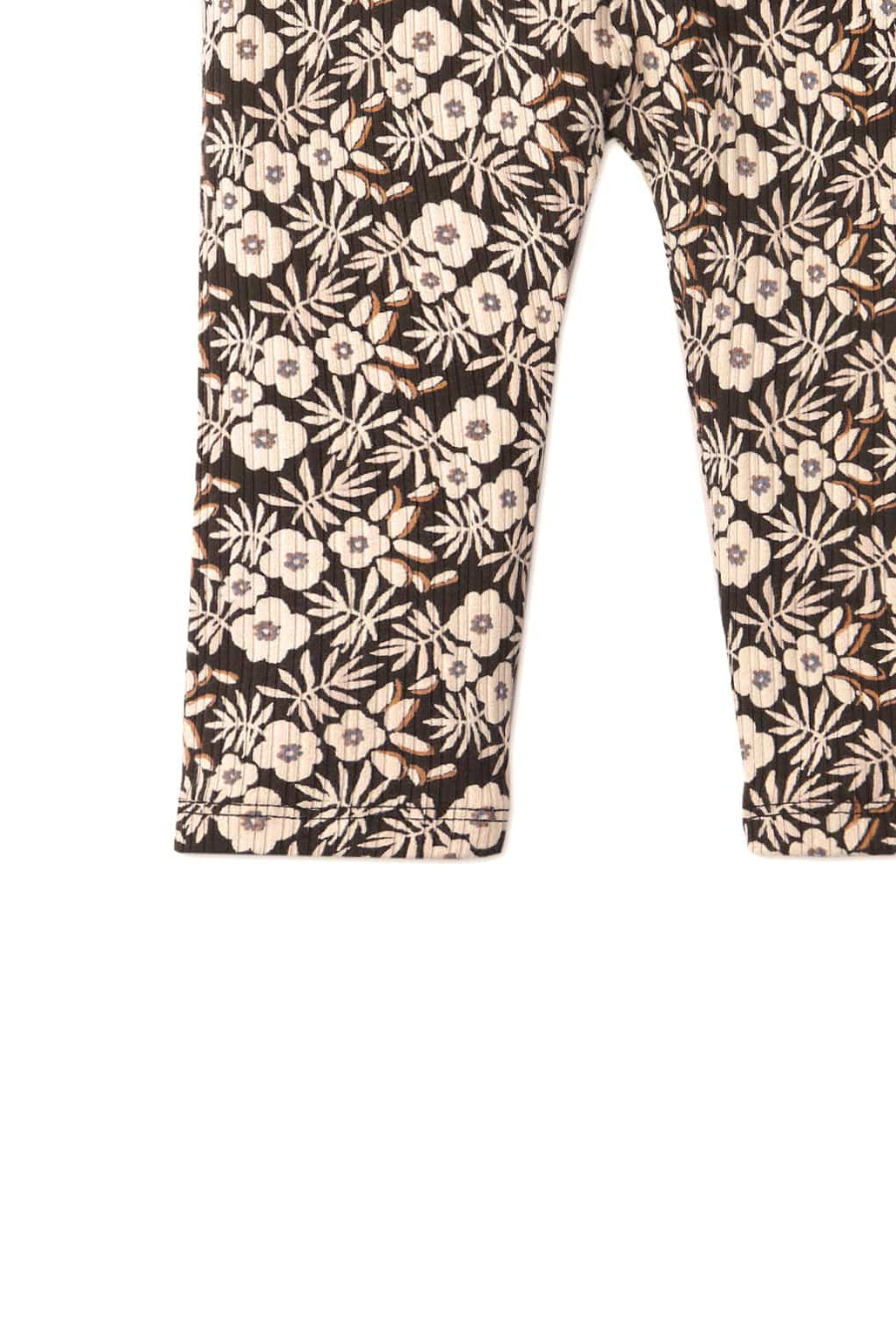 جينجرسنابس بنطلون ليقنز مورد بفيونكة أمامية بناتي رضع متعدد الألوان