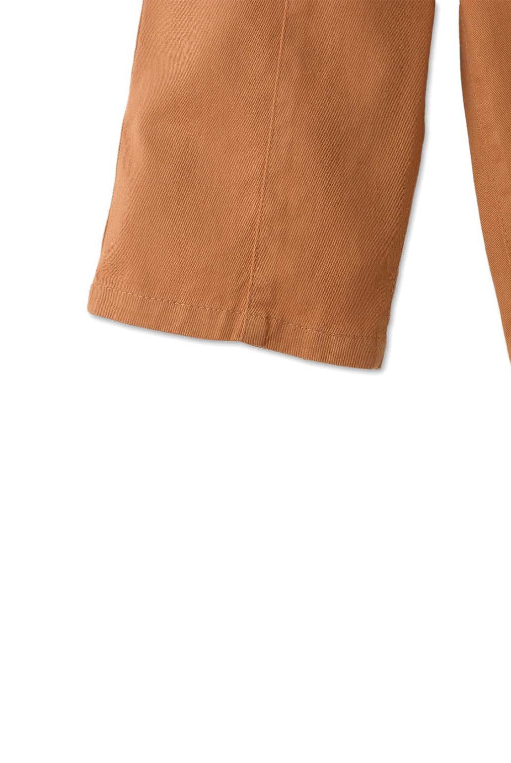 جينجرسنابس بنطلون بأزرار أمامية واسعة سادة بناتي رضع بني