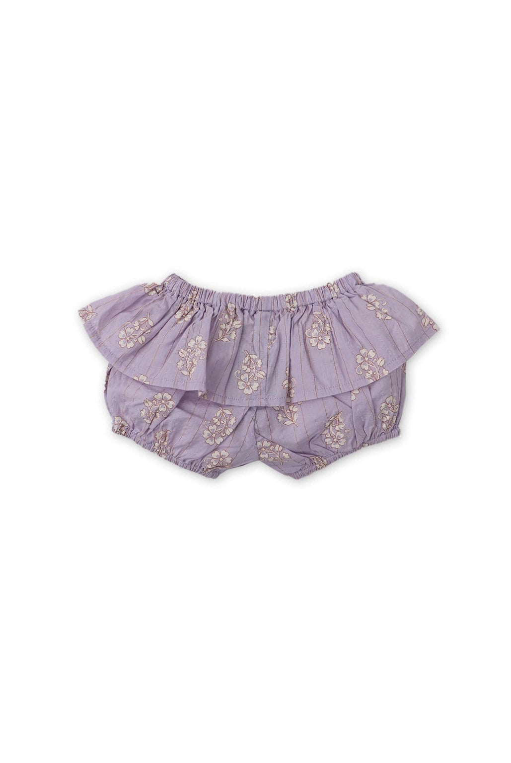 جينجرسنابس شورت بناتي رضع مورد بنفسجي أرجواني