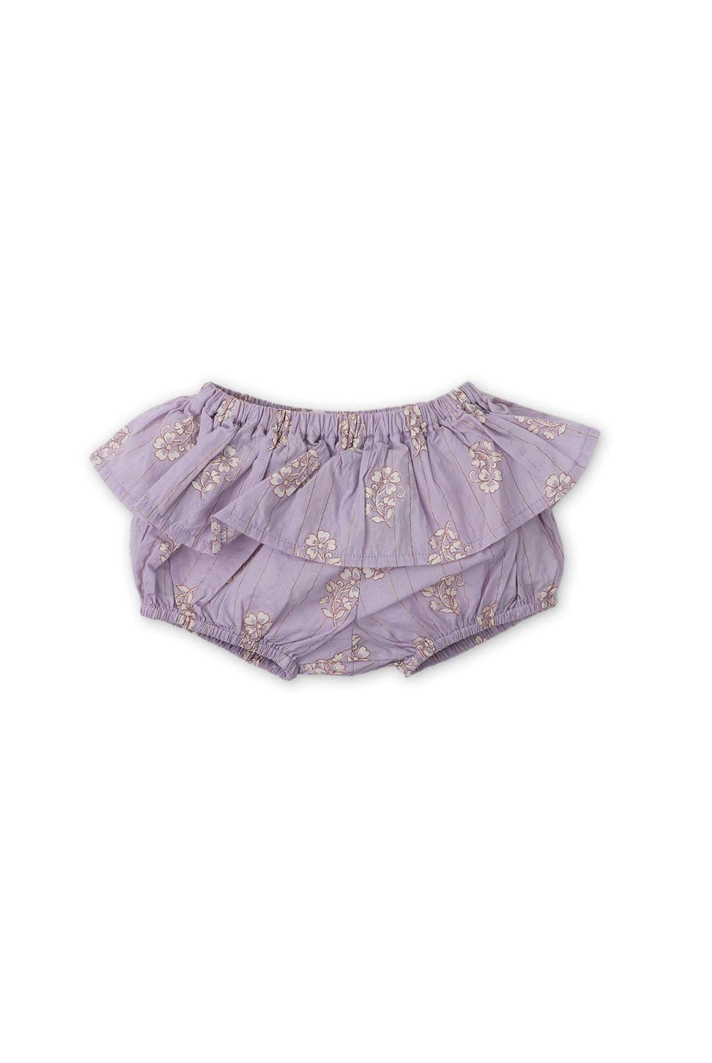 جينجرسنابس شورت بناتي رضع مورد بنفسجي أرجواني