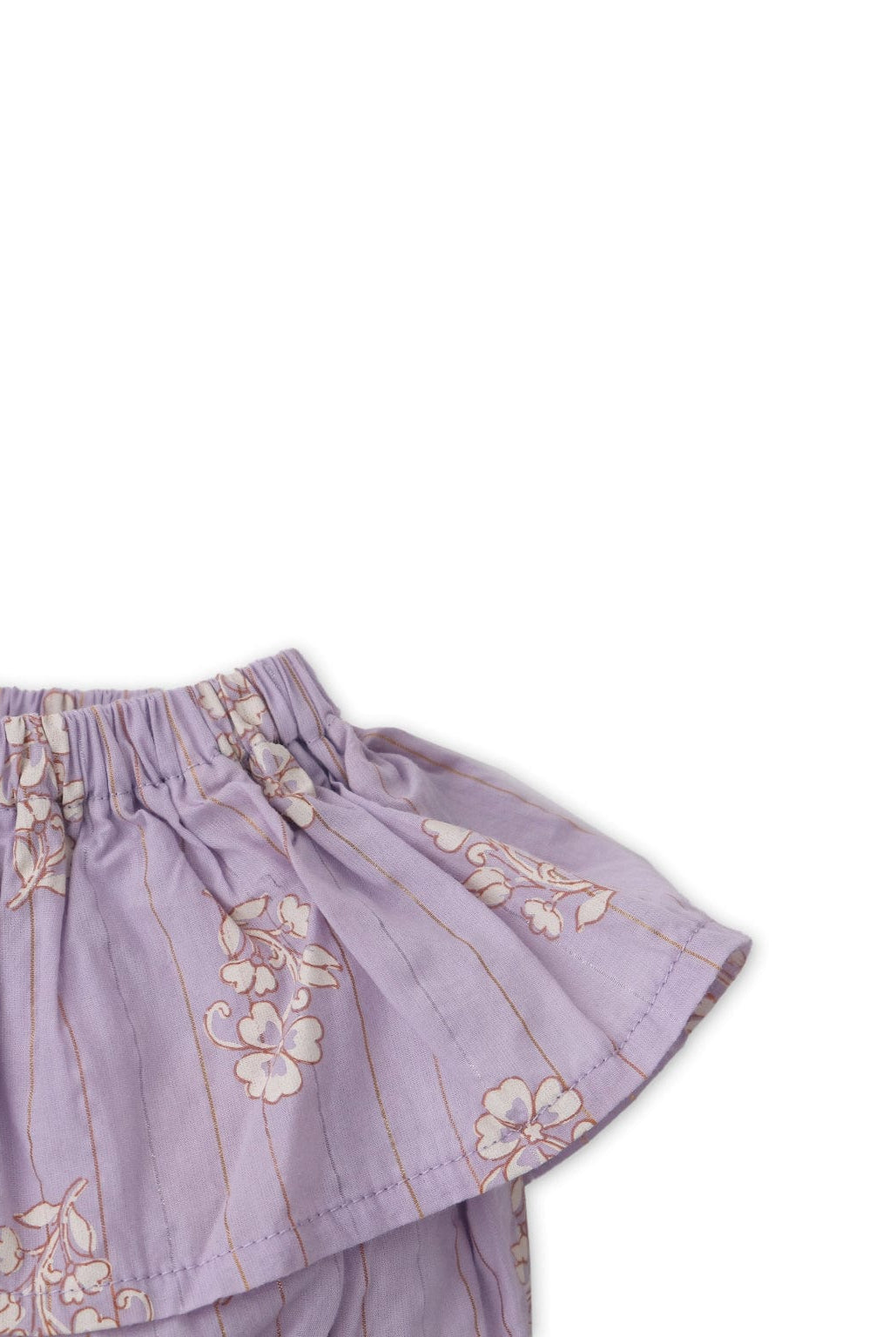 جينجرسنابس شورت بناتي رضع مورد بنفسجي أرجواني