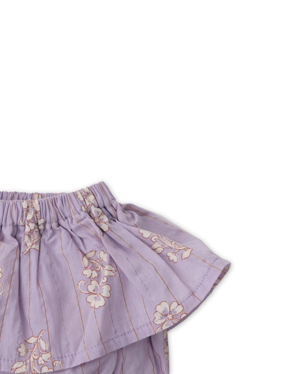 جينجرسنابس شورت بناتي رضع مورد بنفسجي أرجواني