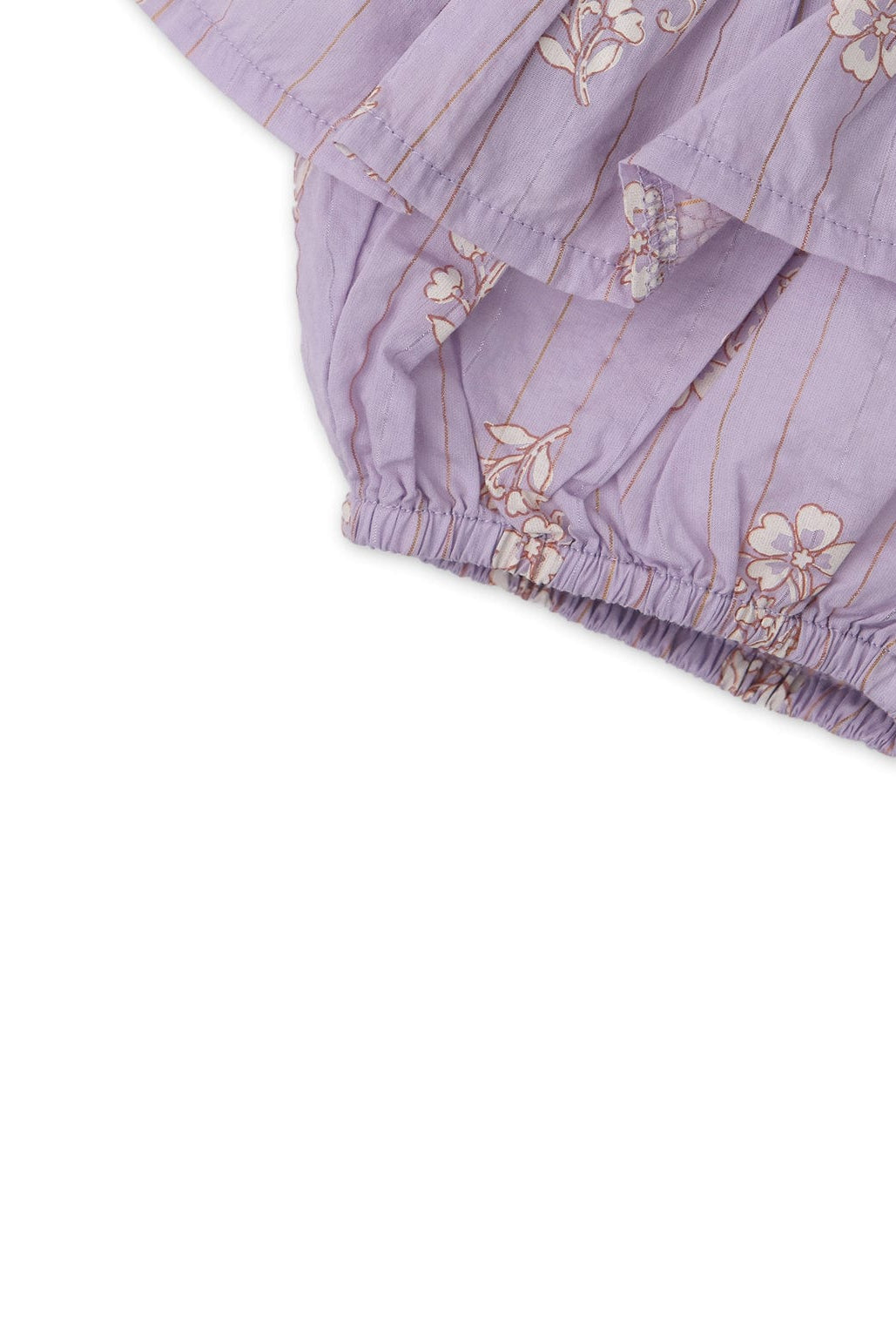 جينجرسنابس شورت بناتي رضع مورد بنفسجي أرجواني