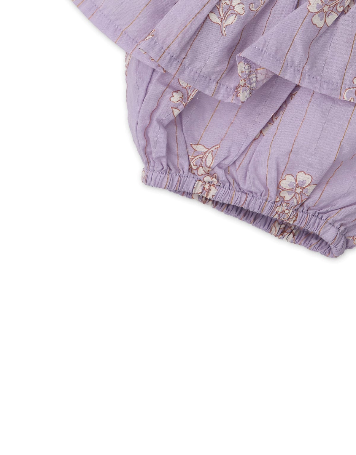 جينجرسنابس شورت بناتي رضع مورد بنفسجي أرجواني