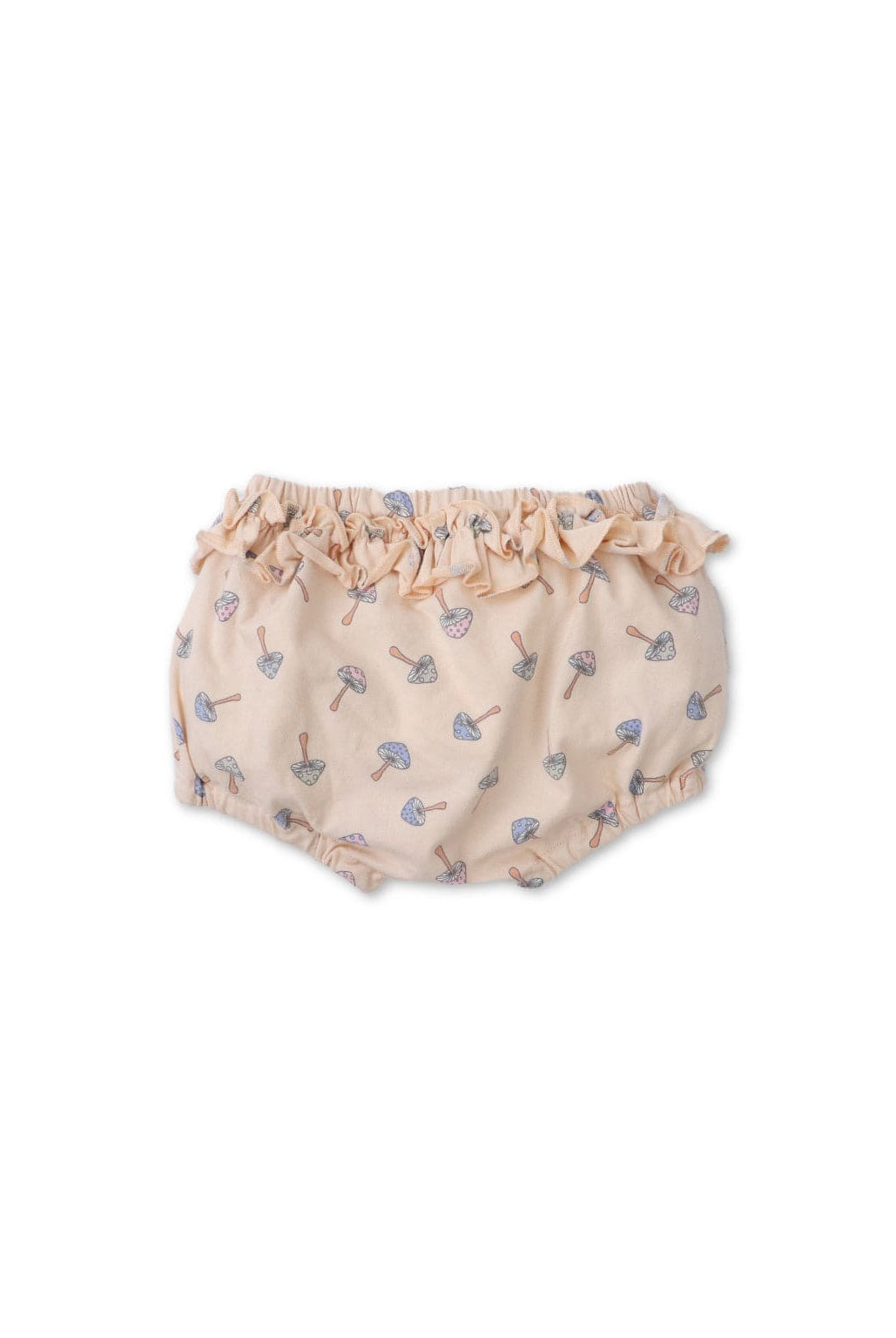 جينجرسنابس شورت بناتي رضع خوخي منقوش بخط كشكشة خوخي