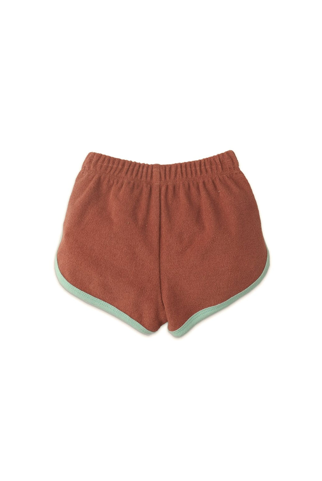 جينجرسنابس شورت سادة رياضي أطفالي بناتي رضع بني