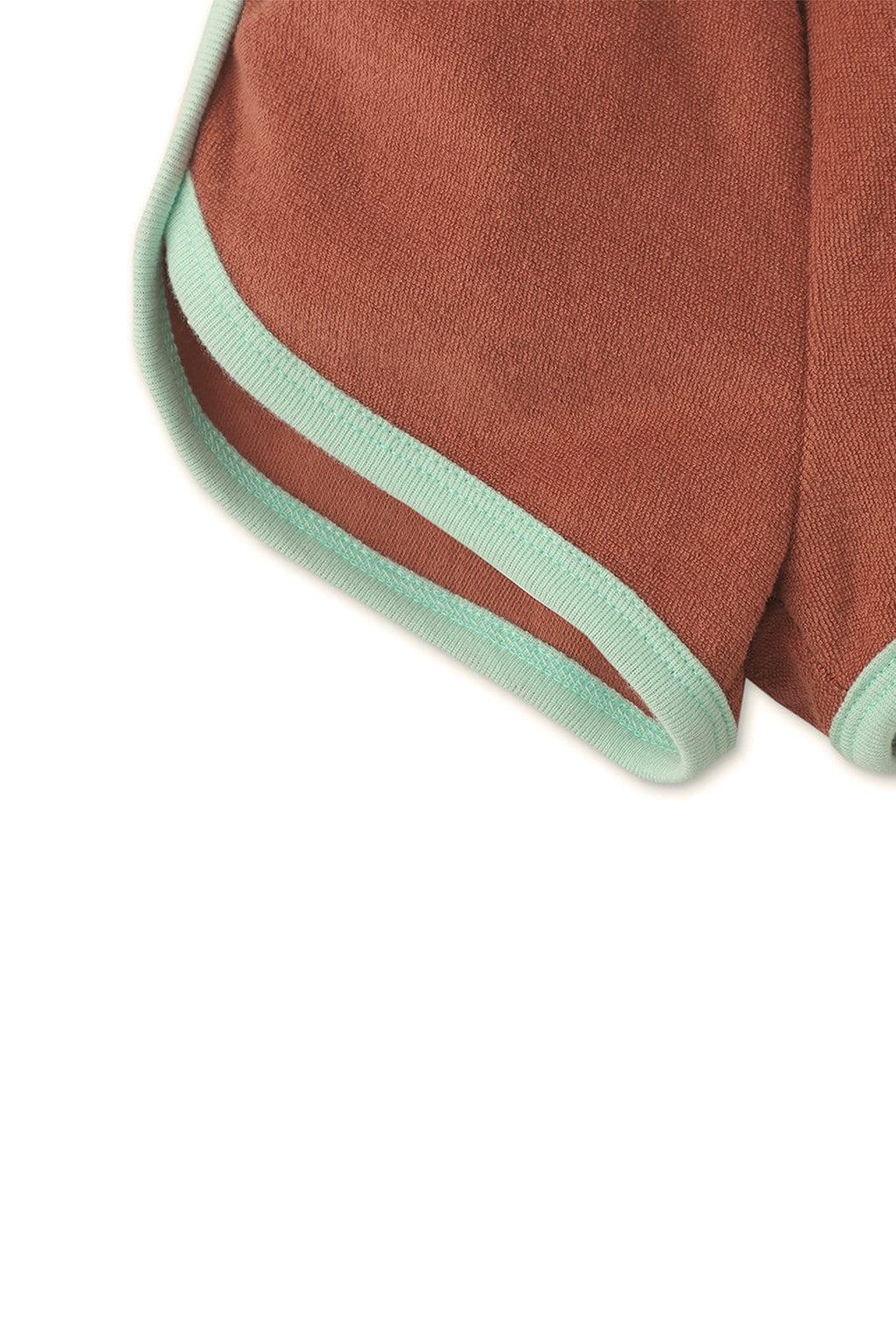 جينجرسنابس شورت سادة رياضي أطفالي بناتي رضع بني