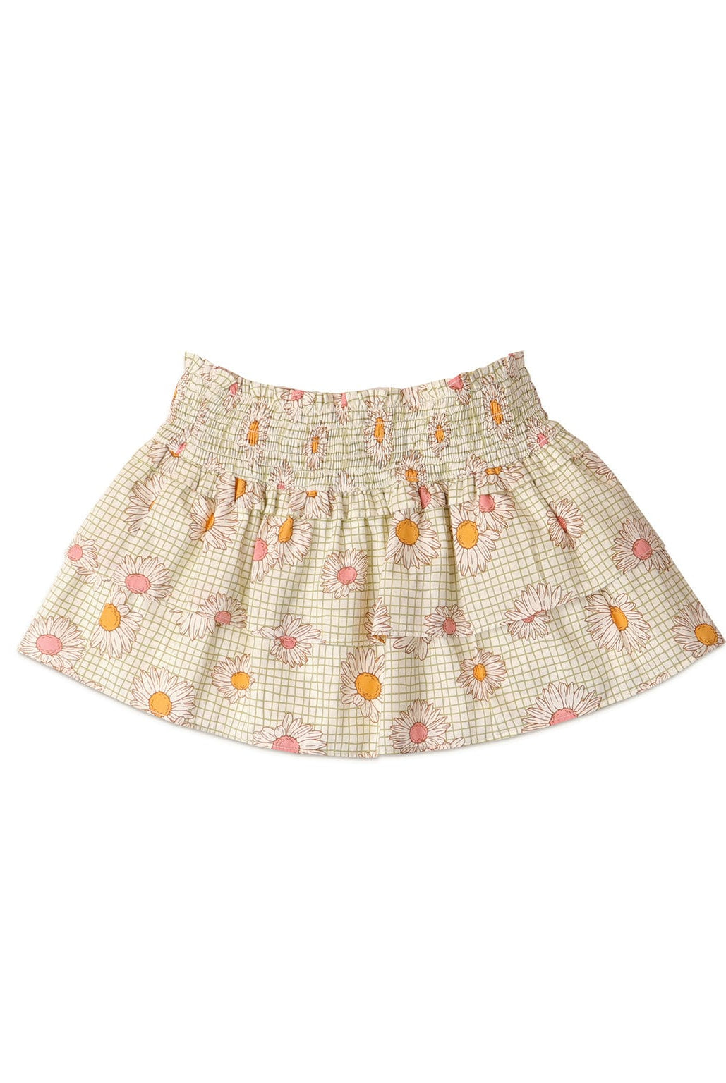 جينجرسنابس تنورة مزينة بعباد الشمس منفوش بيبي بناتي متعدد الألوان