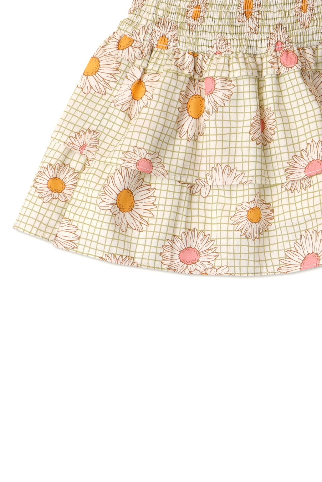 جينجرسنابس تنورة مزينة بعباد الشمس منفوش بيبي بناتي متعدد الألوان