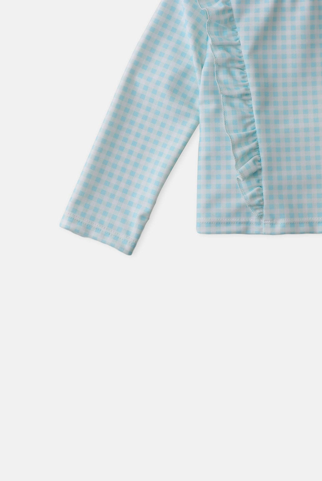 جينجرسنابس بلوزة سباحة بناتي للرضع كم طويل أزرق أزرق