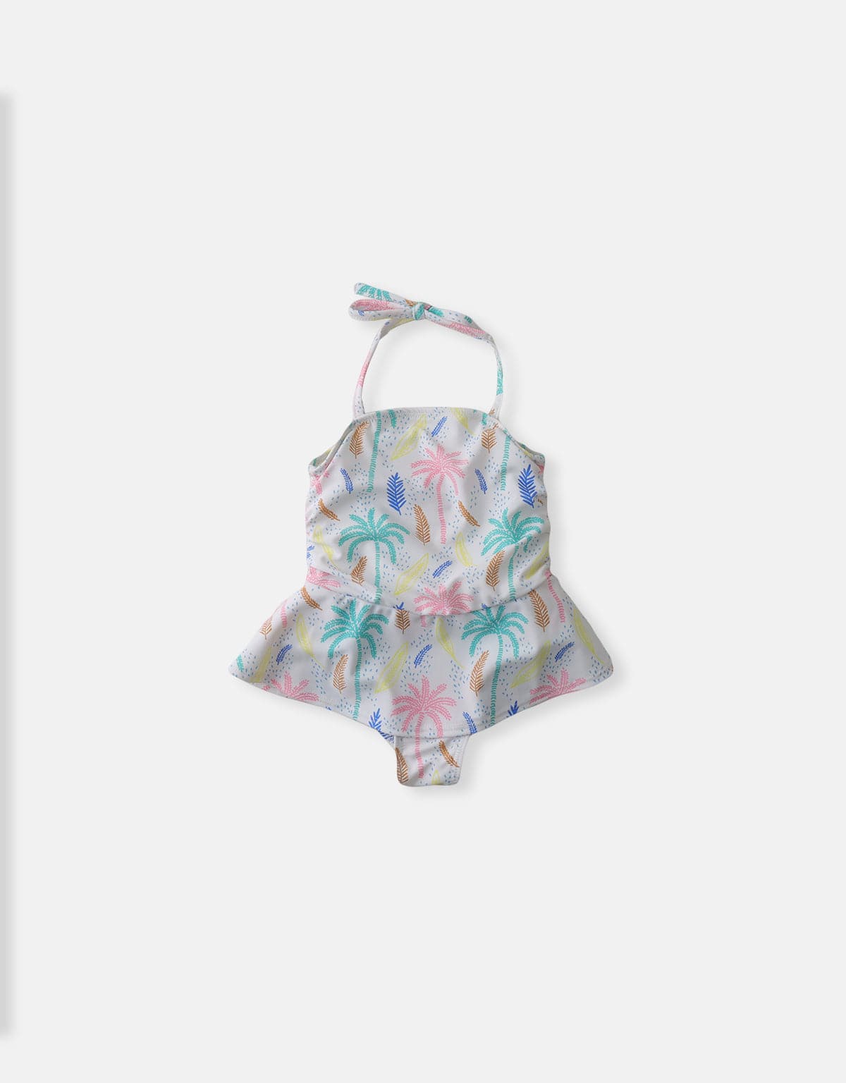 جينجرسنابس مايوه بناتي بطبعة اشجار للرضع متعدد الألوان