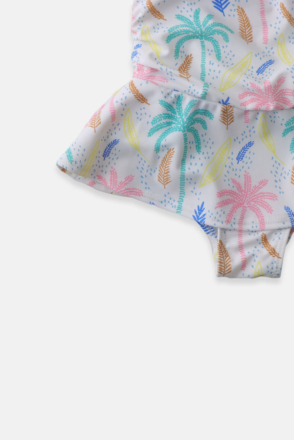 جينجرسنابس مايوه بناتي بطبعة اشجار للرضع متعدد الألوان