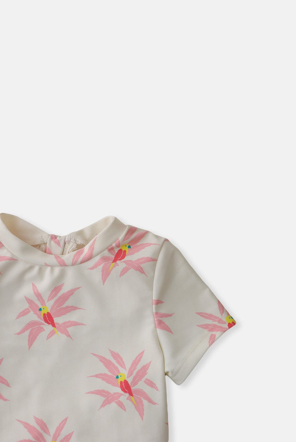 جينجرسنابس تيشيرت سباحة بطبعة زهور بناتي للرضع متعدد الألوان