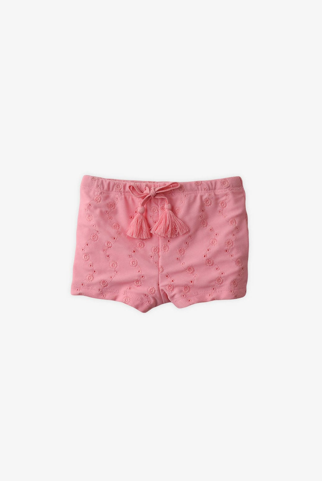 جينجرسنابس شورت سباحة بناتي وردي للرضع وردي