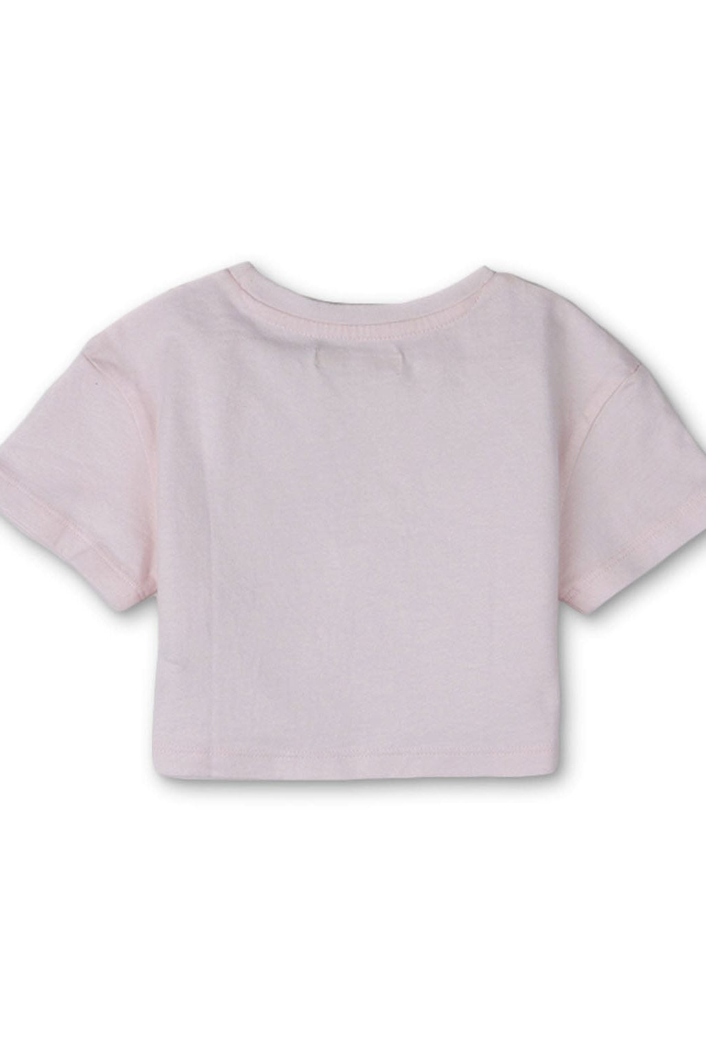 جينجرسنابس تي شيرت بناتي رضع بطبعة كتابة وردي