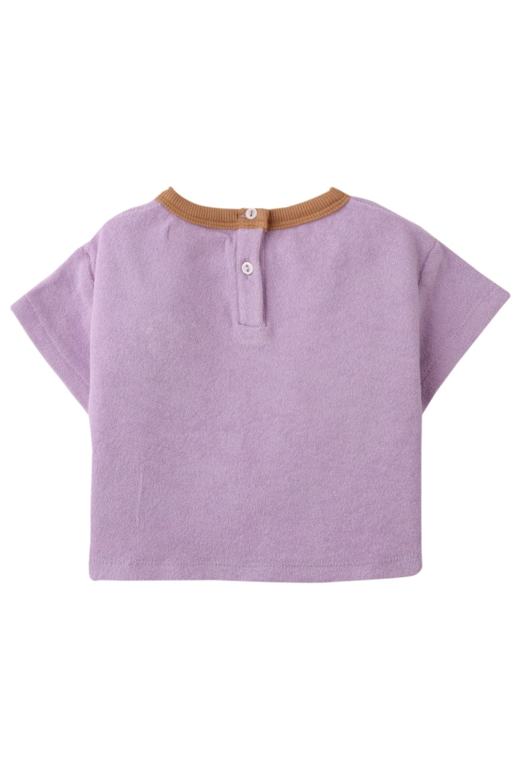 جينجرسنابس بلوزة بيبي بنات سادة نص كم أرجواني