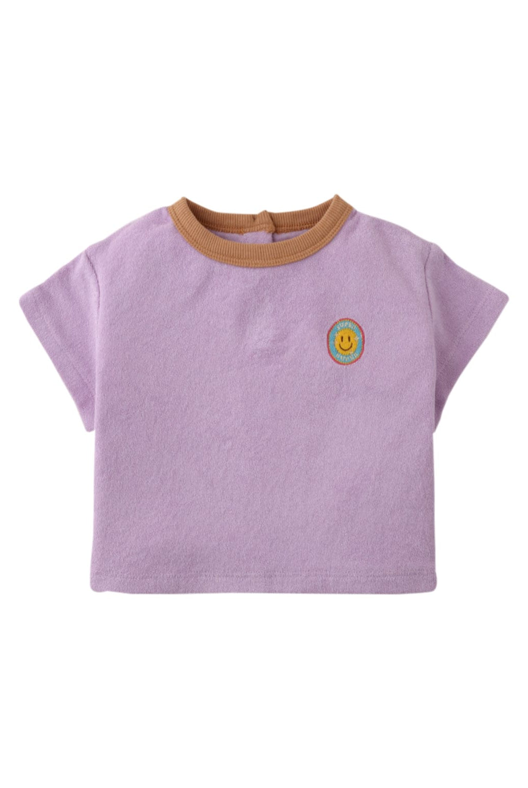 جينجرسنابس بلوزة بيبي بنات سادة نص كم أرجواني