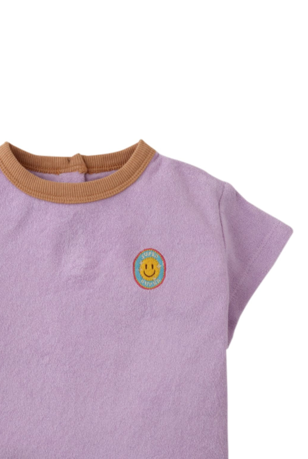 جينجرسنابس بلوزة بيبي بنات سادة نص كم أرجواني