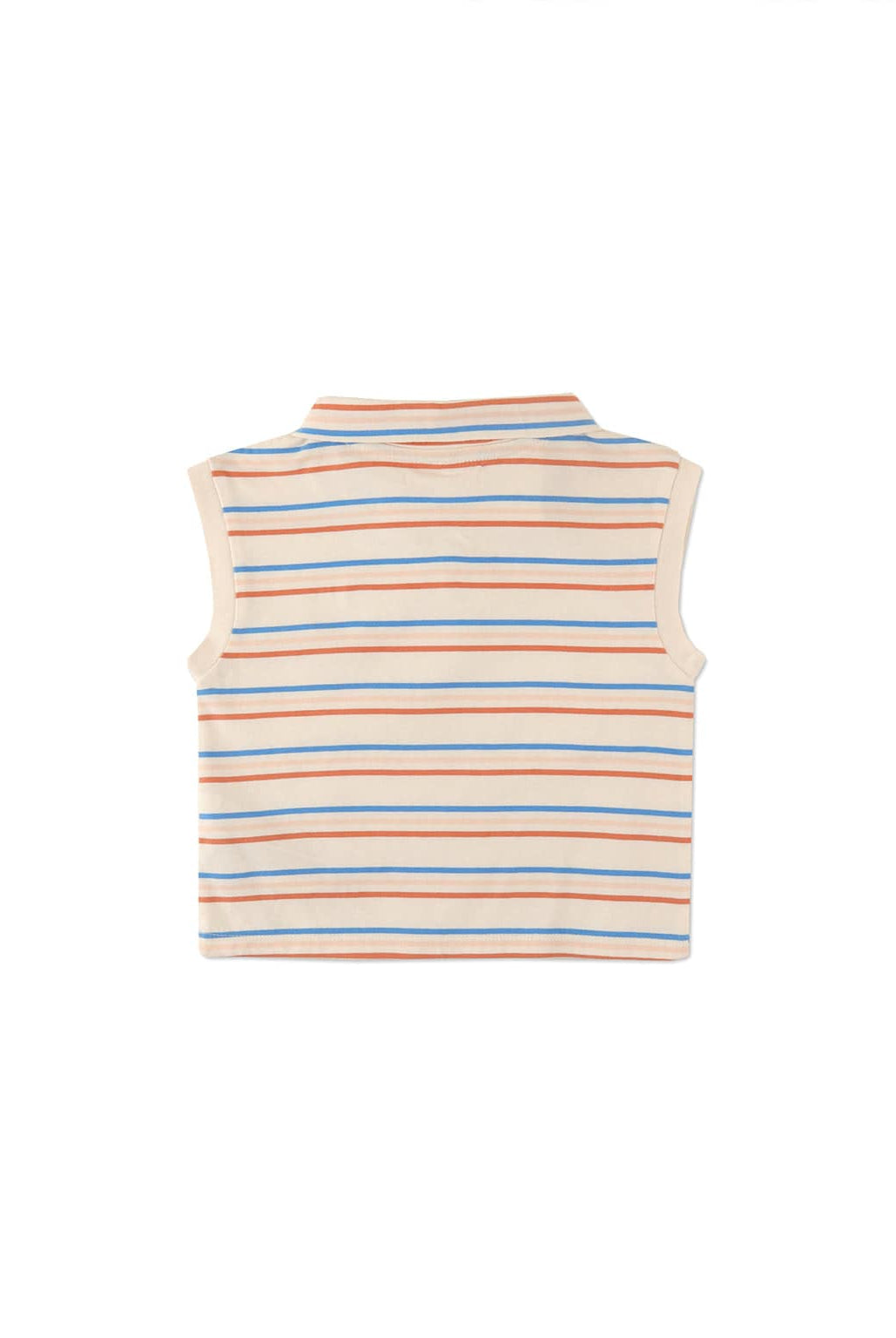 جينجرسنابس بلوزة مخططة بالعرض كت بياقة بناتي رضع متعدد الألوان