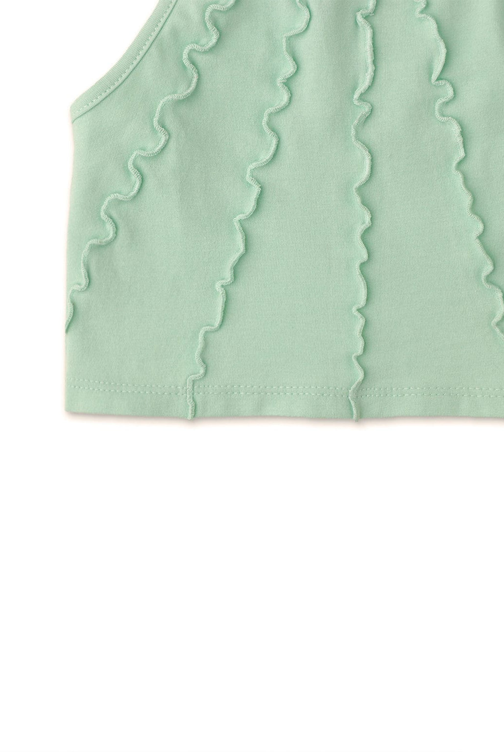 جينجرسنابس تانك توب أطفالي بناتي رضع حمالات أخضر