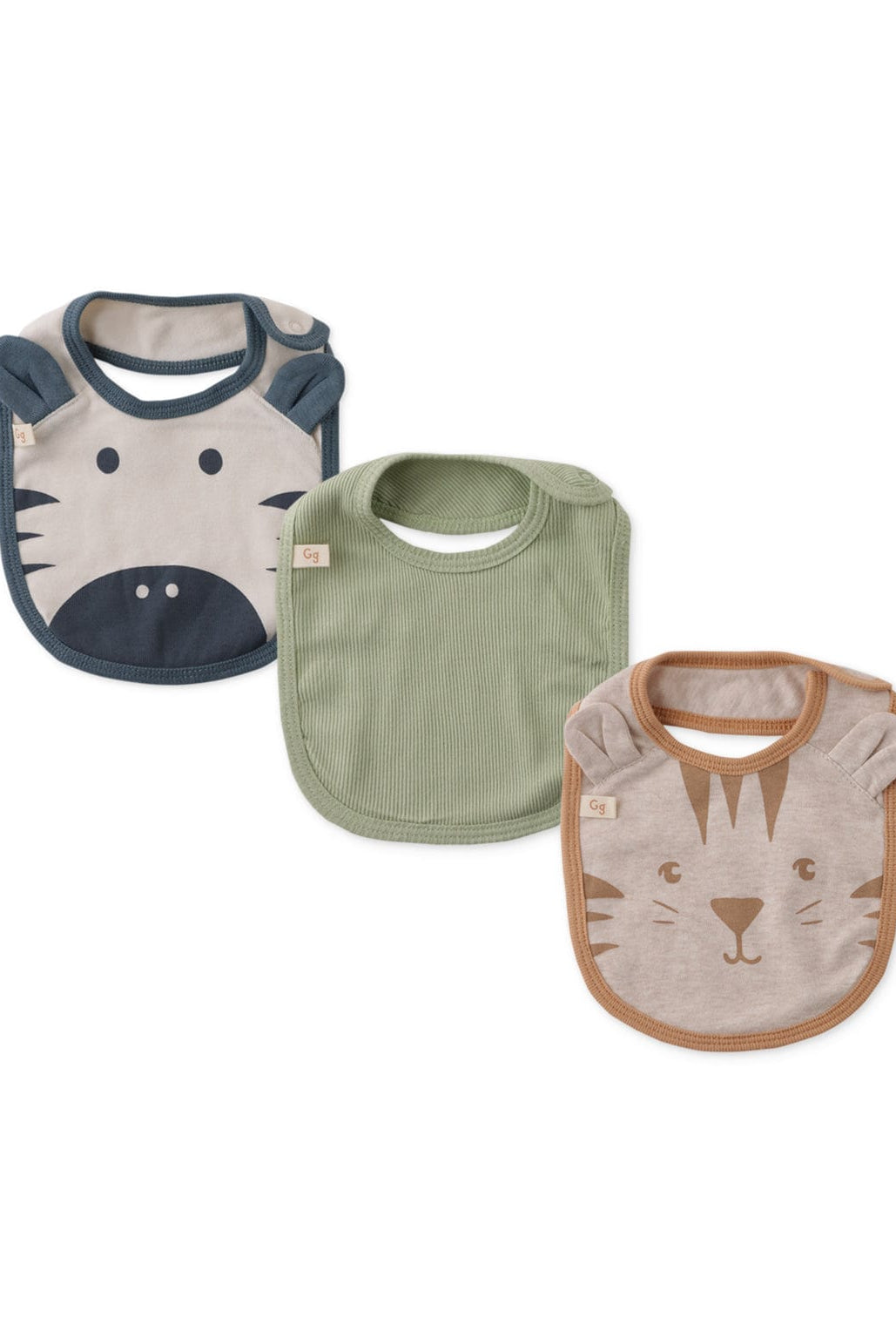 جينجرسنابس مريلة اولادي برسمة حيوانات متعدد الألوان