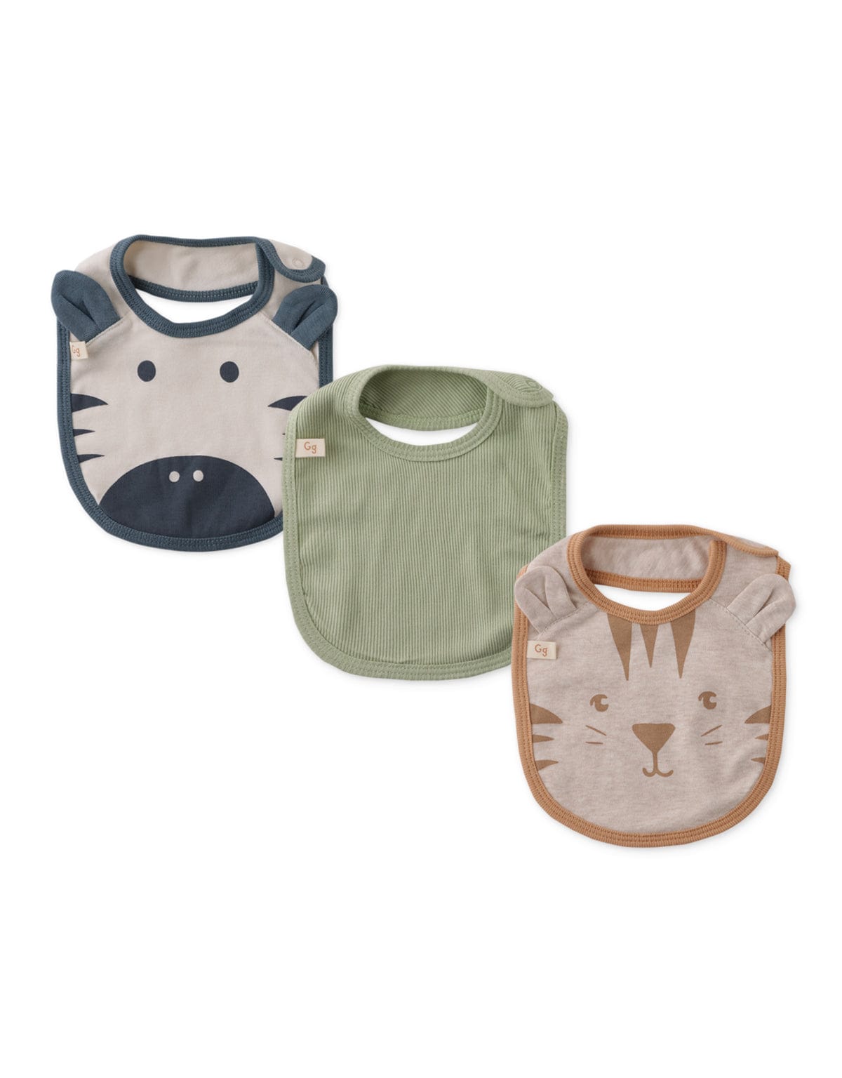 جينجرسنابس مريلة اولادي برسمة حيوانات متعدد الألوان