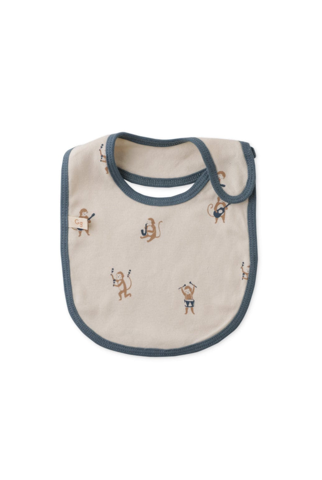 جينجرسنابس مريلة اولادي برسمة قرود متعدد الألوان