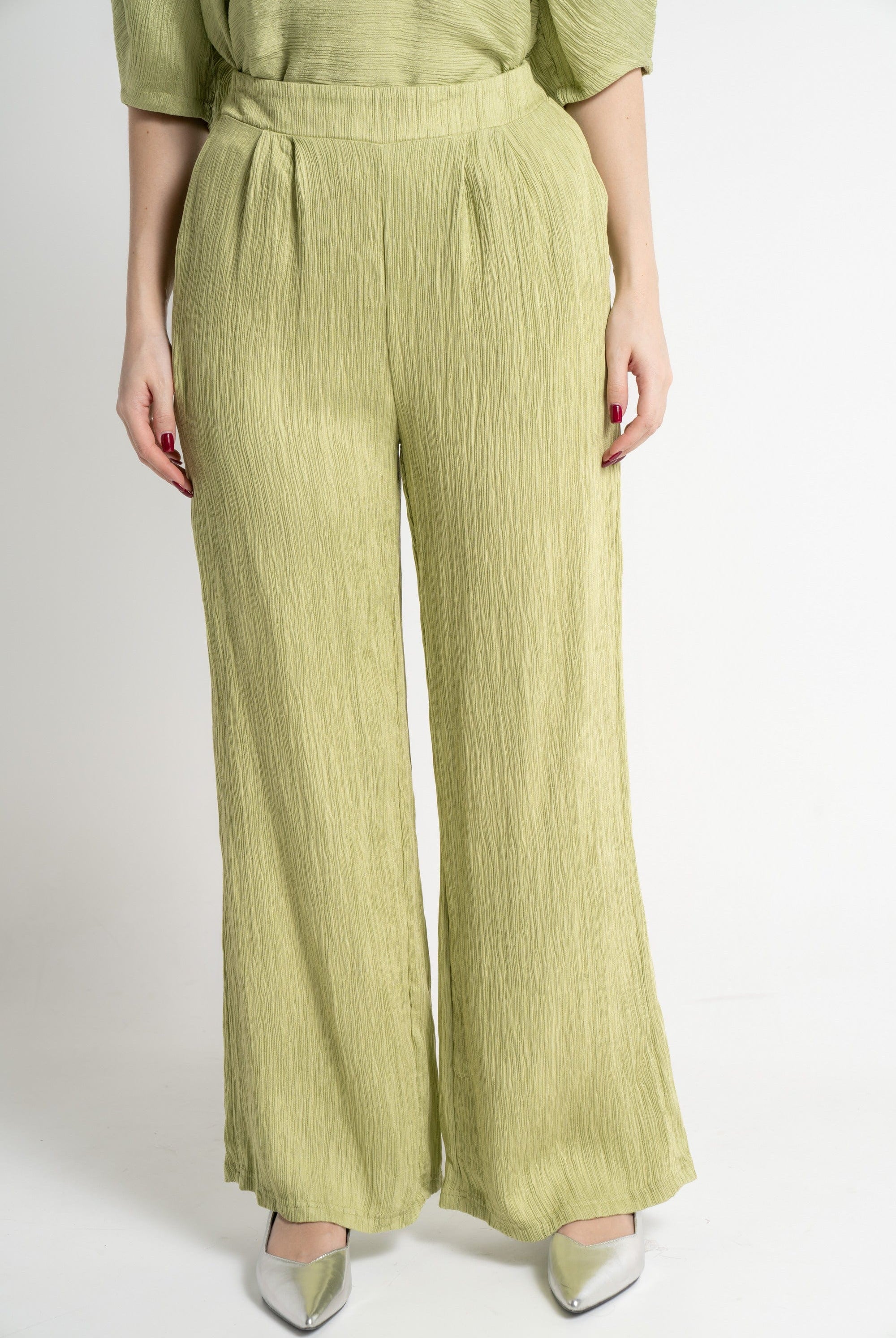 نتشي بنطلون طويل واسع طويل نسائي