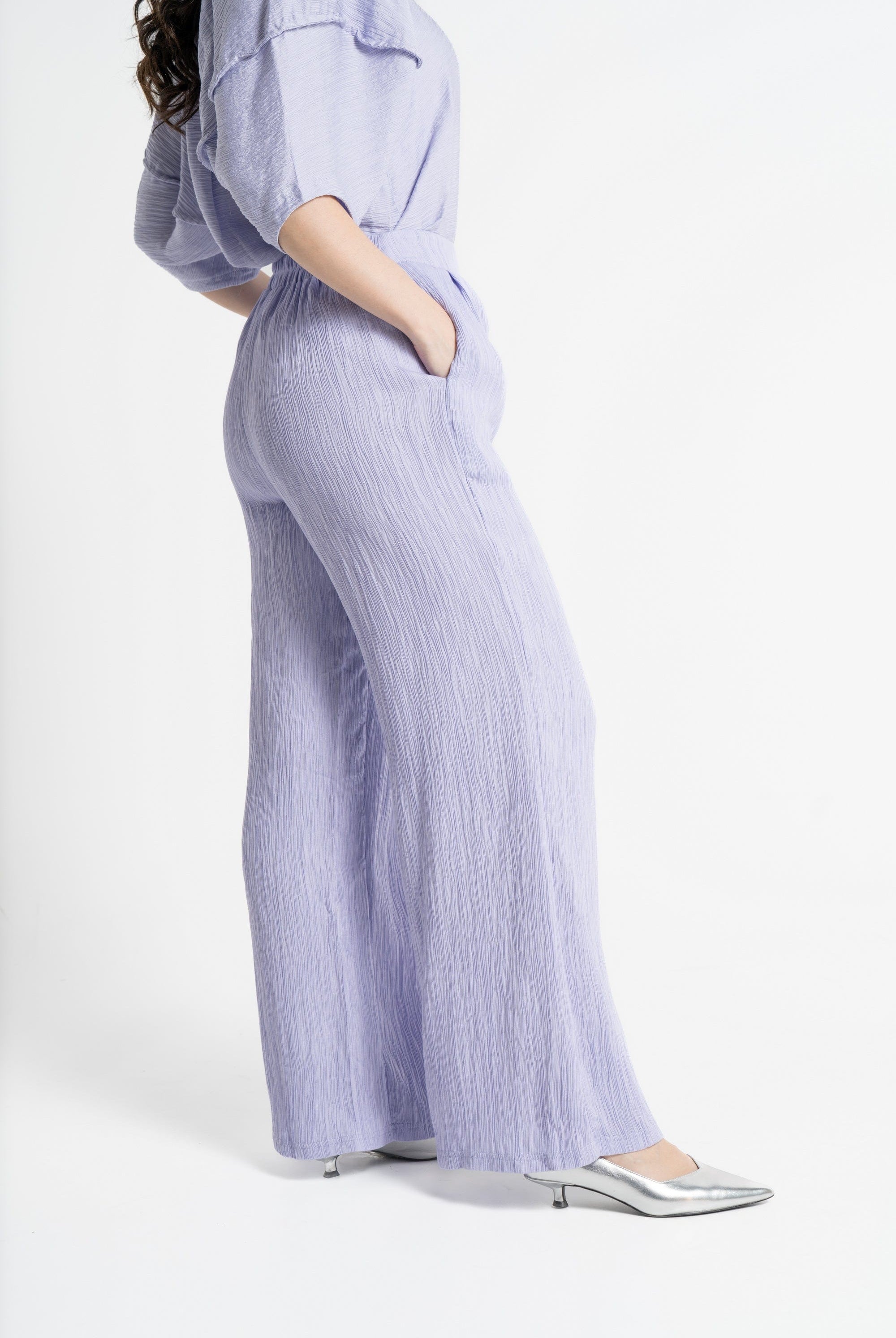 نتشي بنطلون طويل واسع طويل نسائي