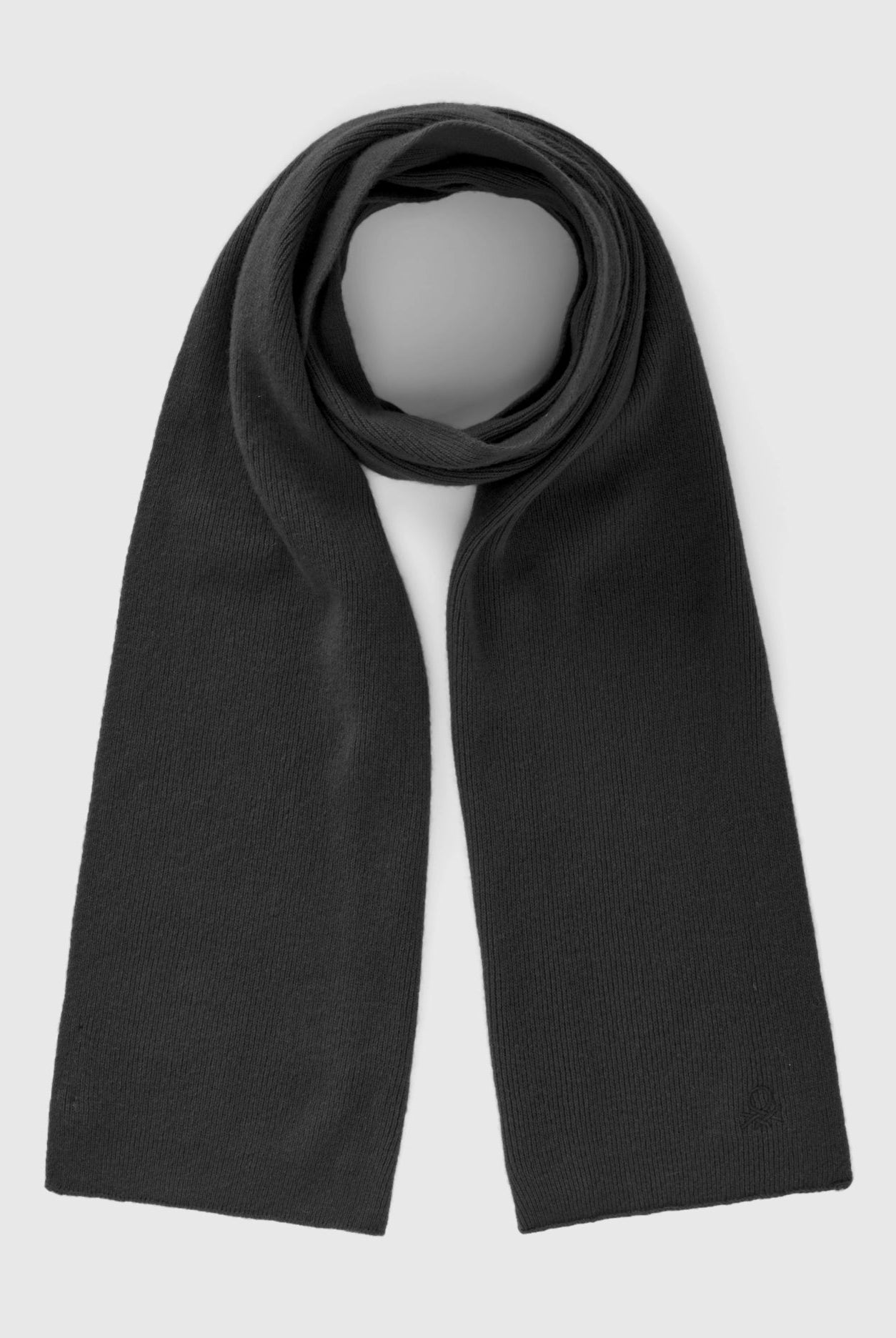 يونايتد كولورز اوف بينيتون وشاح من مزيج الصوف بناتي