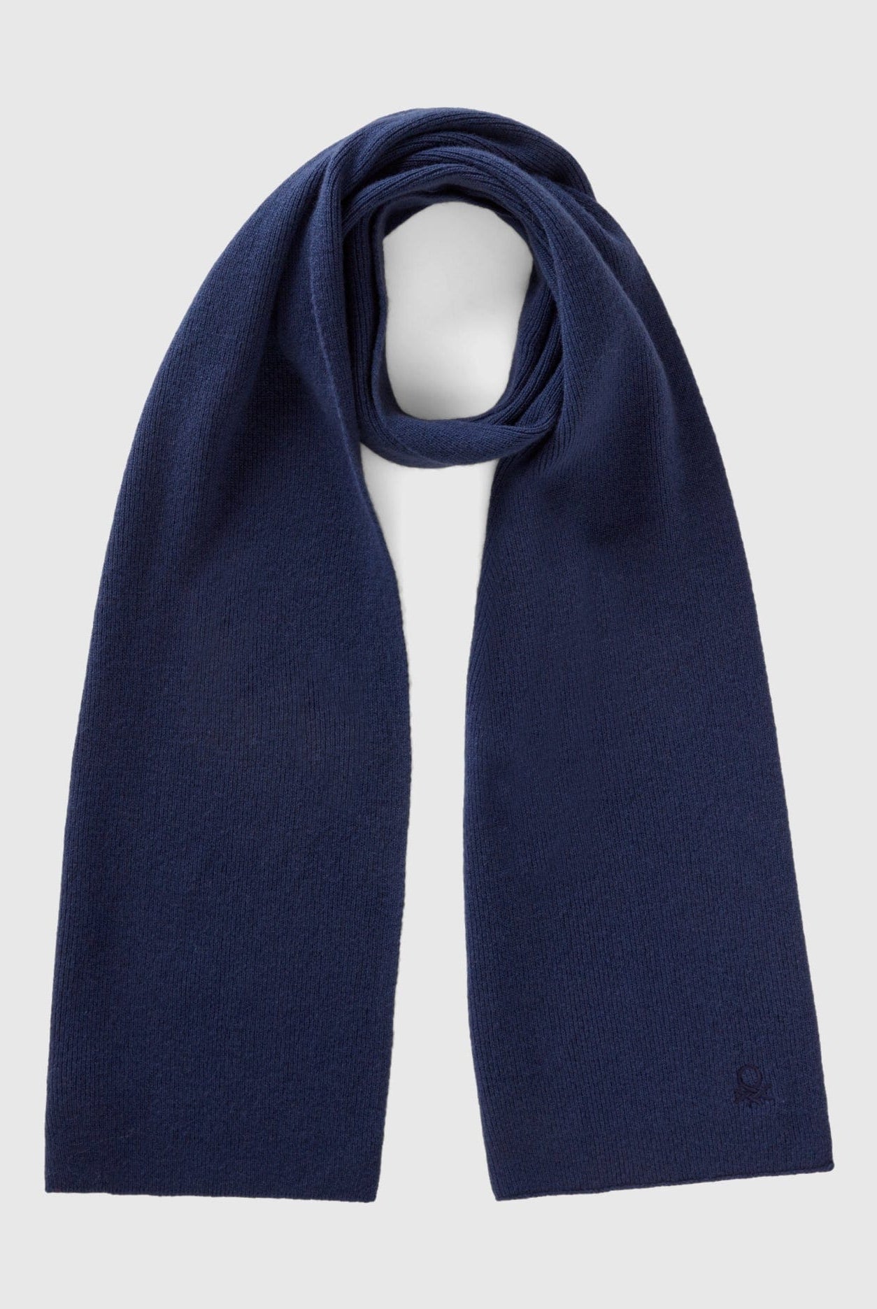 يونايتد كولورز اوف بينيتون وشاح من مزيج الصوف بناتي