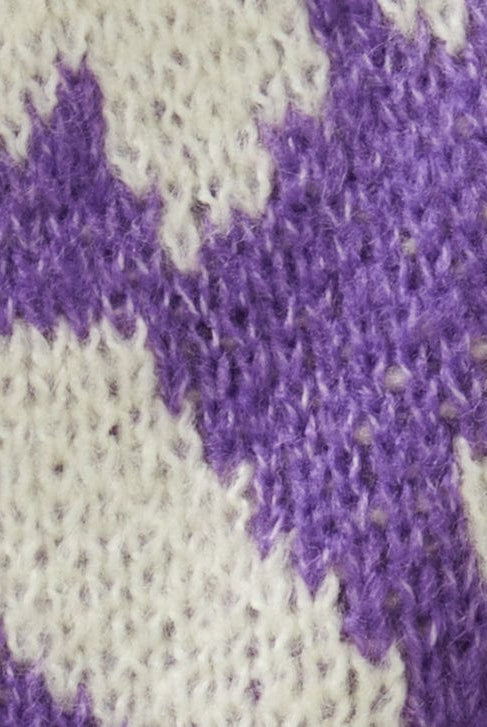 يونايتد كولورز اوف بينيتون قبعة بنقشة حيوانية من مزيج الصوف بناتي