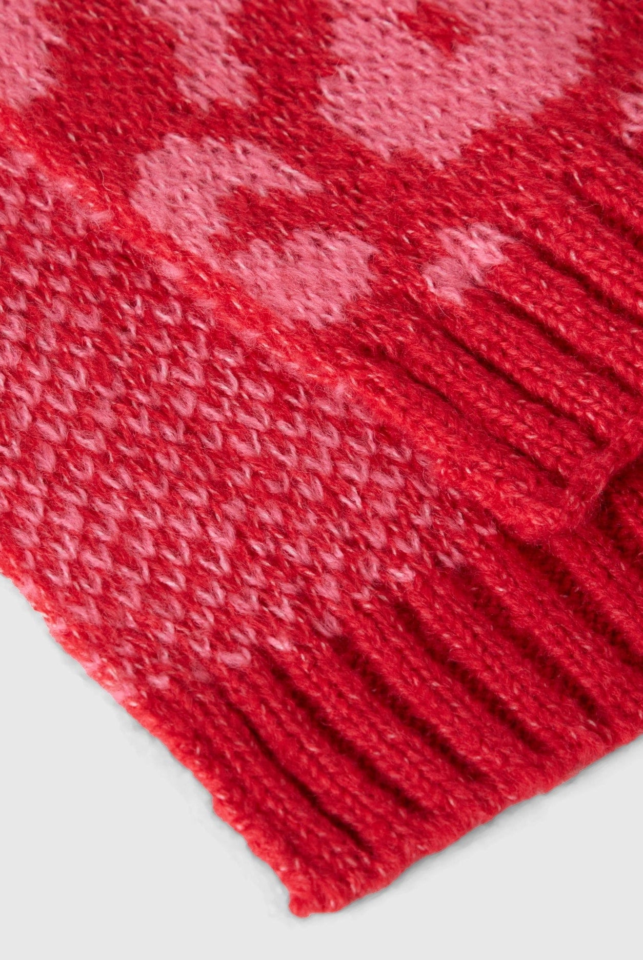 يونايتد كولورز اوف بينيتون وشاح بنقشة حيوانية من مزيج الصوف بناتي