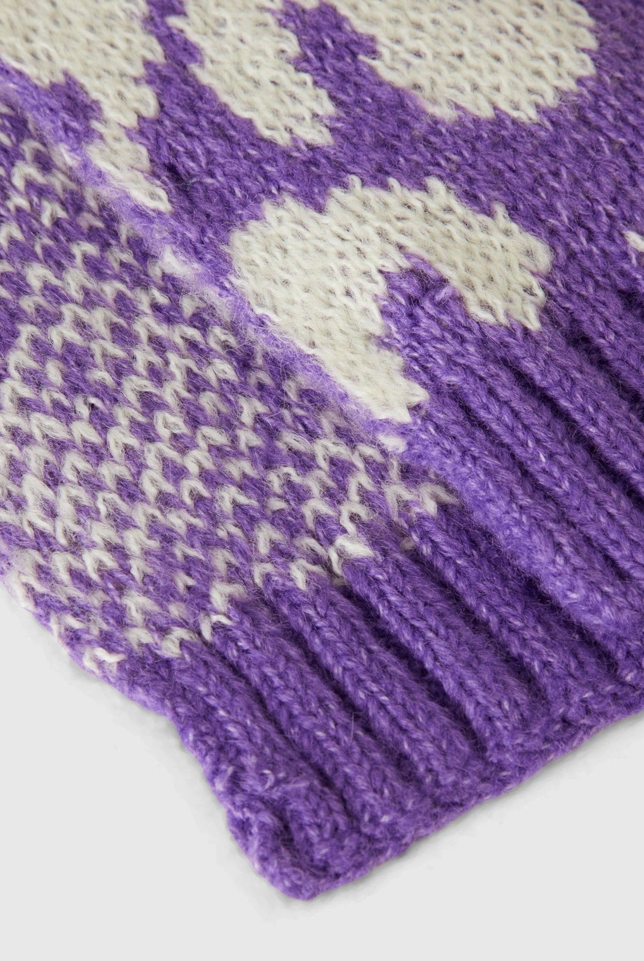 يونايتد كولورز اوف بينيتون وشاح بنقشة حيوانية من مزيج الصوف بناتي