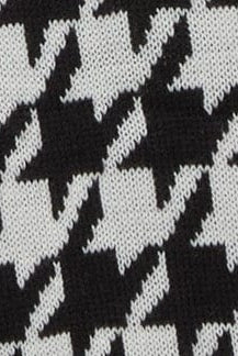 يونايتد كولورز اوف بينيتون بنطلون بناتي بنقشة هاوندستوث محبوك