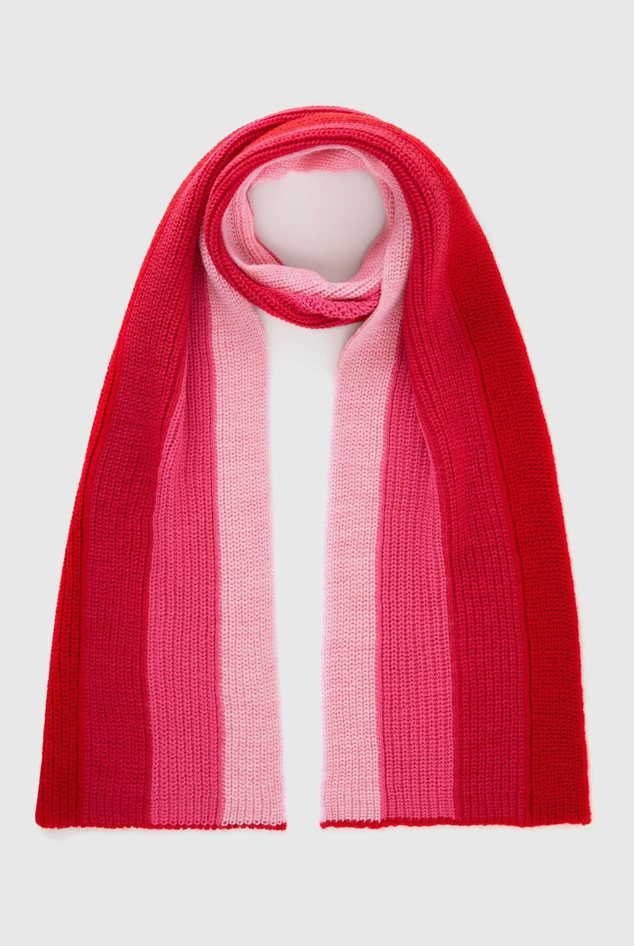 يونايتد كولورز اوف بينيتون وشاح من خليط الصوف مع تطعيمات ولادي