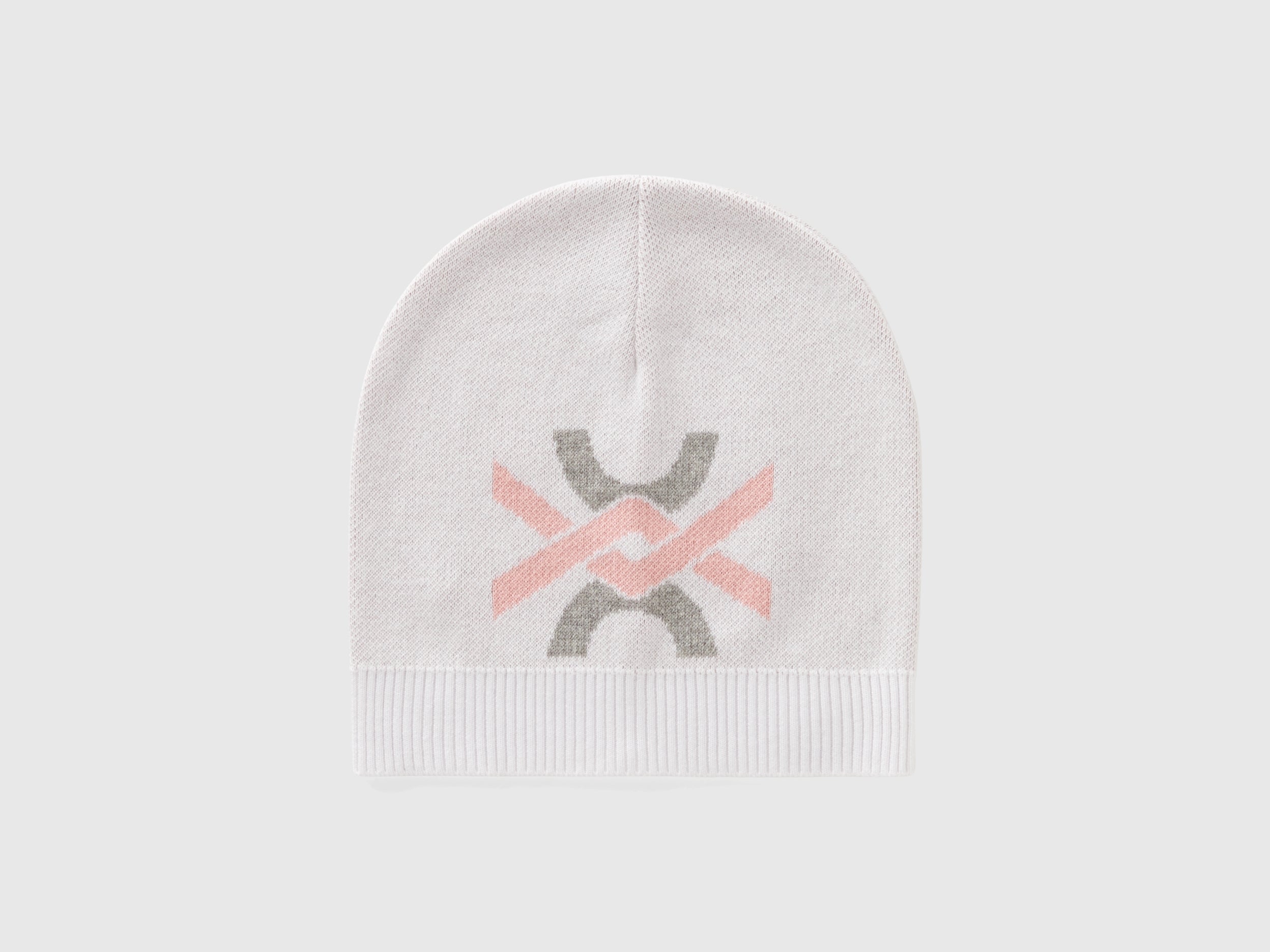 يونايتد كولورز اوف بينيتون كاب قطن 100% مع شعار أطفالي