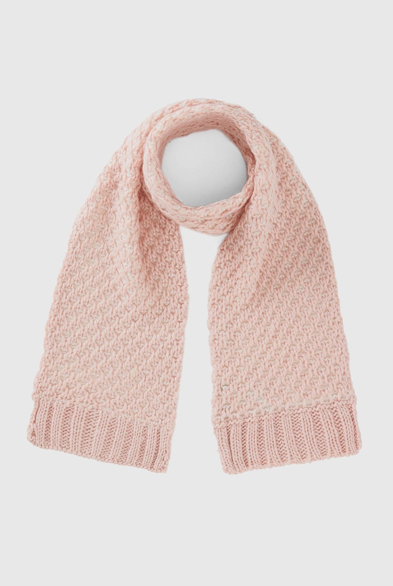 يونايتد كولورز اوف بينيتون وشاح بناتي من مزيج الصوف