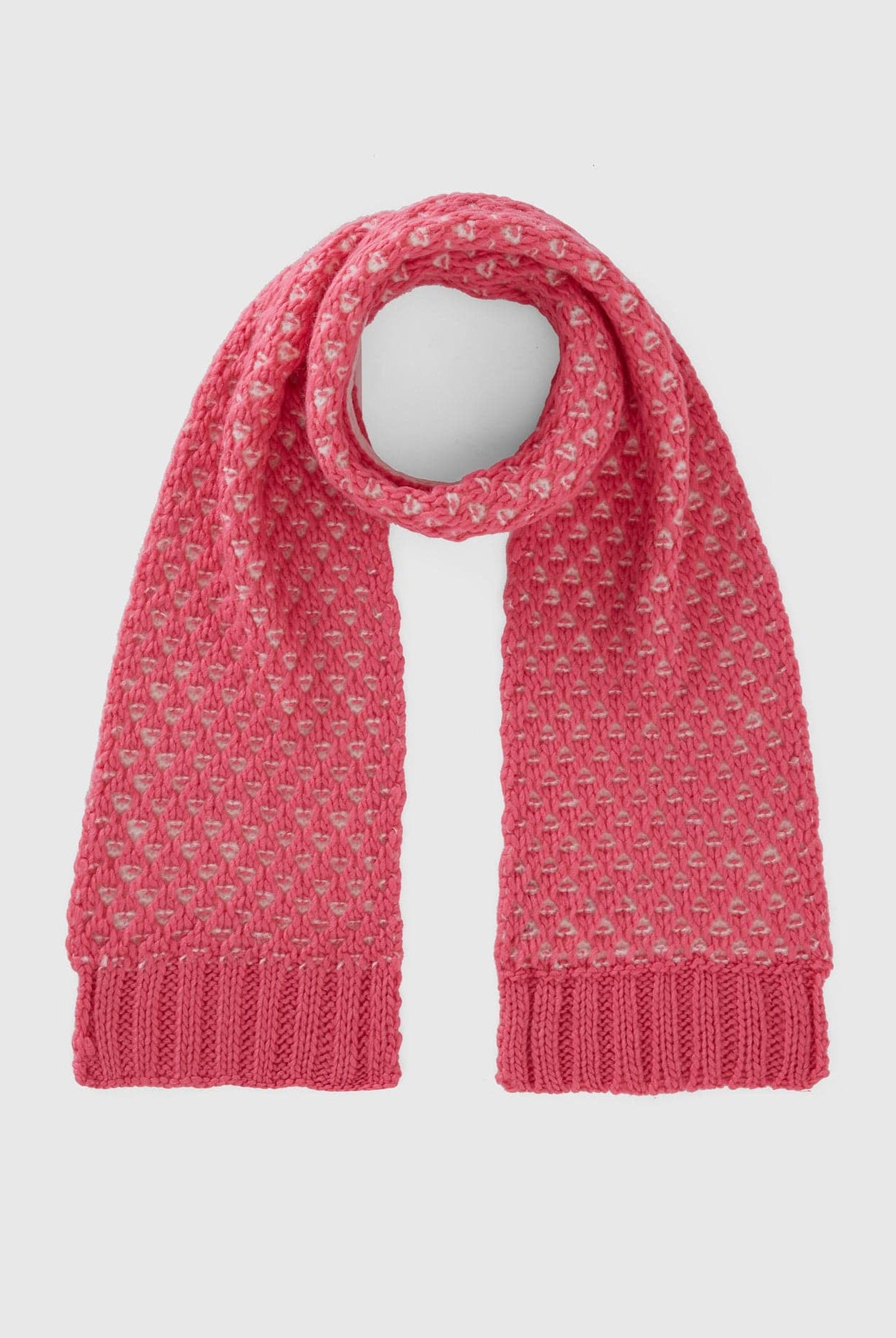 يونايتد كولورز اوف بينيتون وشاح بناتي من مزيج الصوف