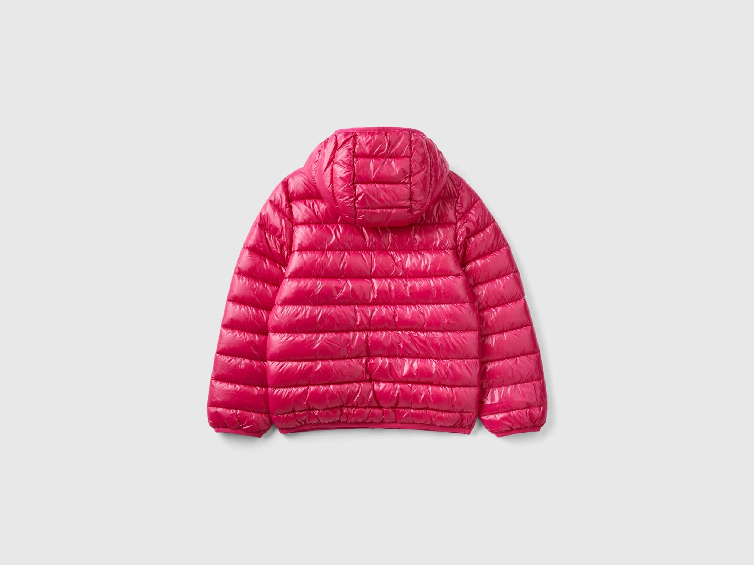 يونايتد كولورز اوف بينيتون سترة بافر بناتي بغطاء رأس