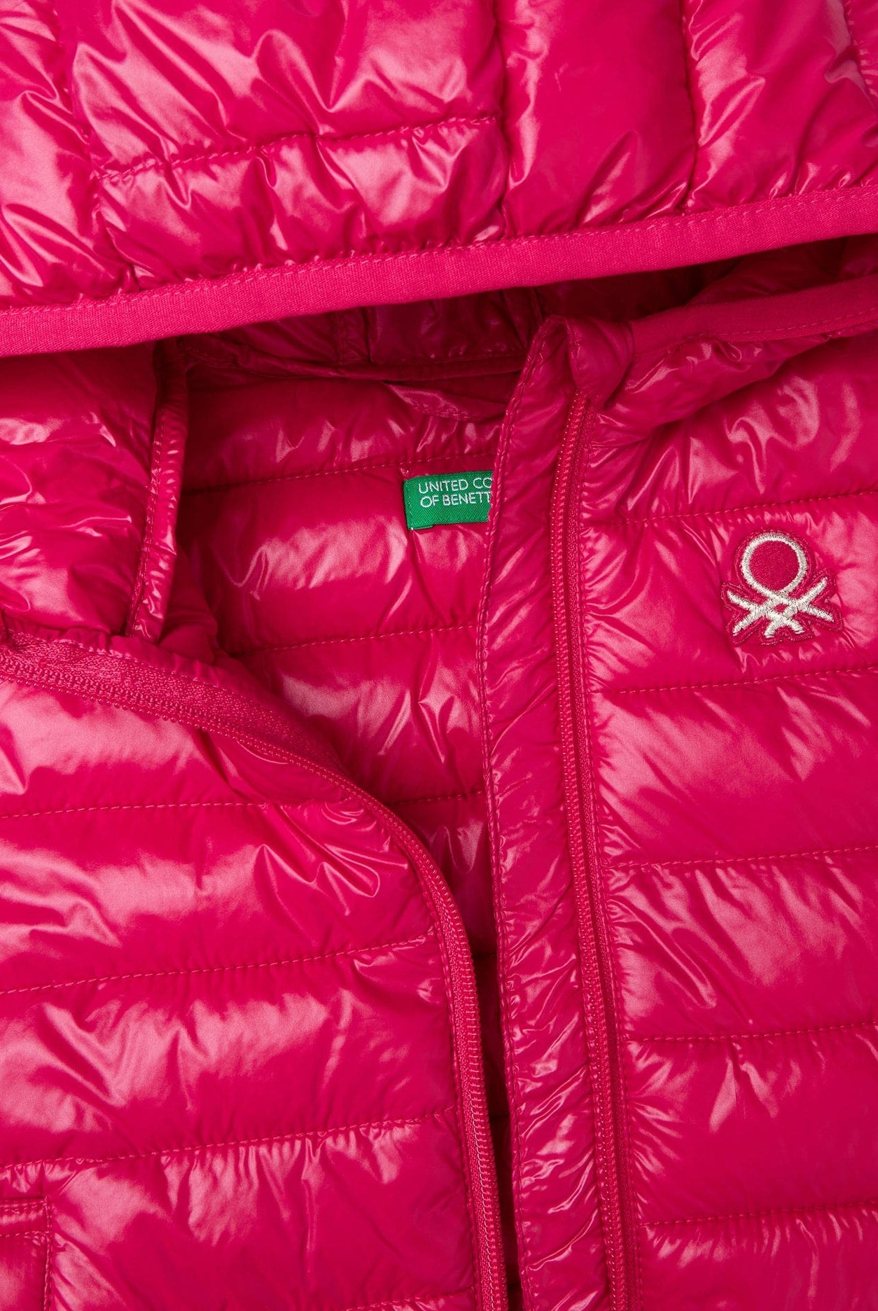 يونايتد كولورز اوف بينيتون سترة مبطنة بهودي بناتي