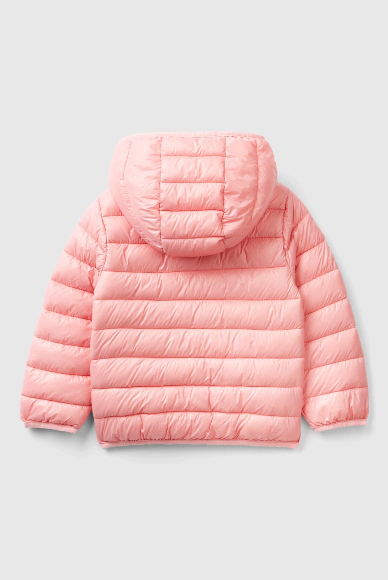 يونايتد كولورز اوف بينيتون سترة بناتي مبطنة بقلنسوة بها شعار