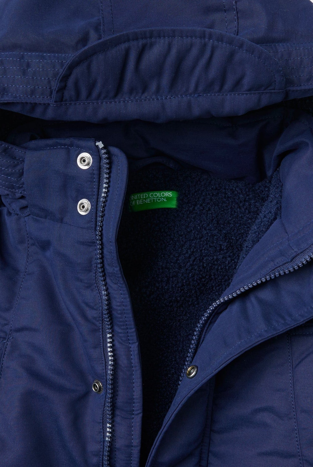 يونايتد كولورز اوف بينيتون جاكيت اطفال مبطن بجيوب