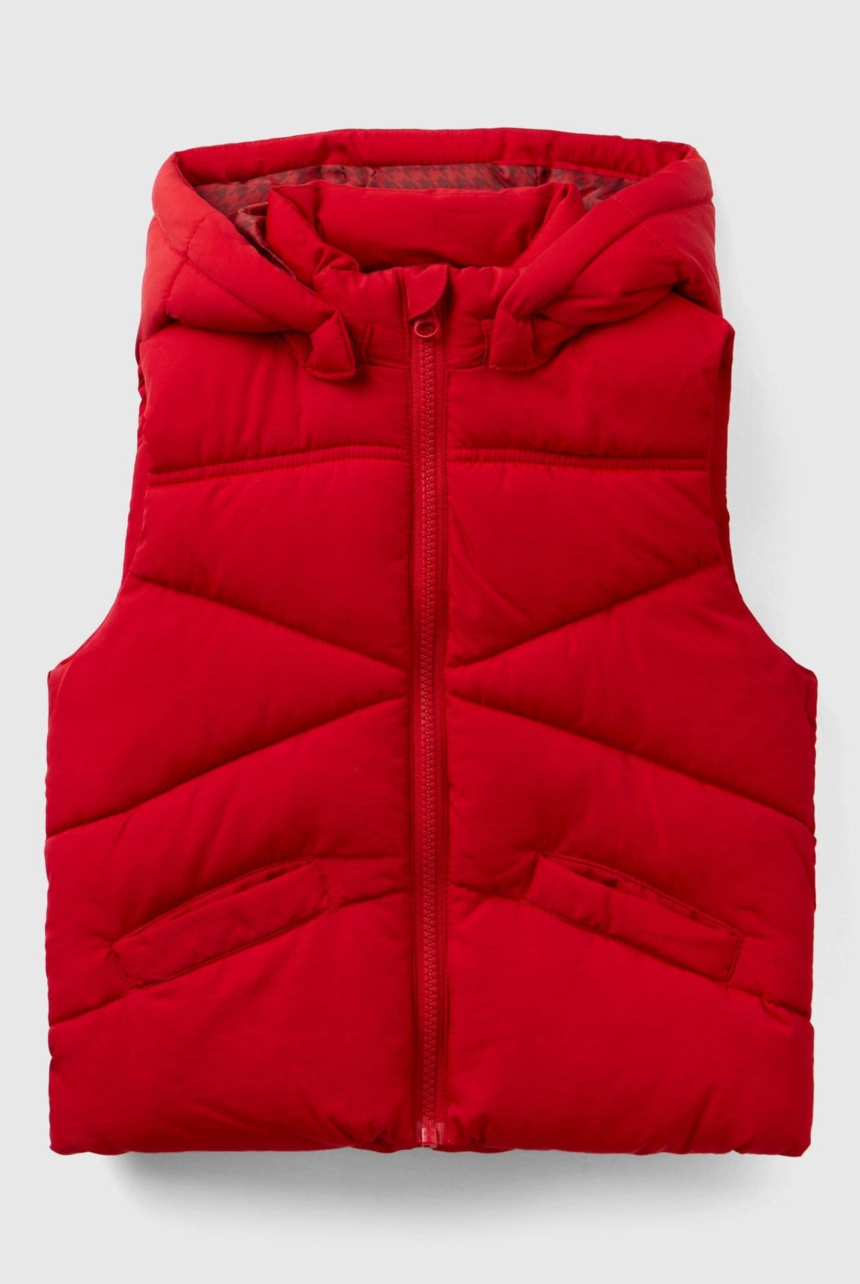 يونايتد كولورز اوف بينيتون سترة اطفال ضد المطر مبطنة بدون اكمام