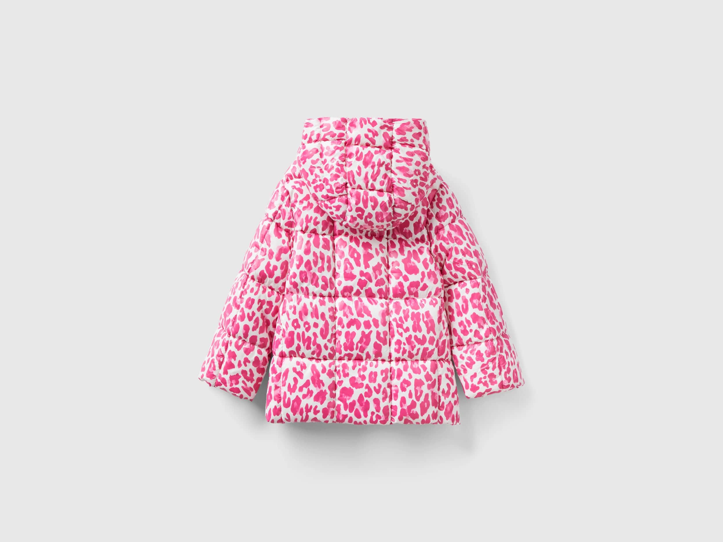 يونايتد كولورز اوف بينيتون جاكيت بناتي بنقشة