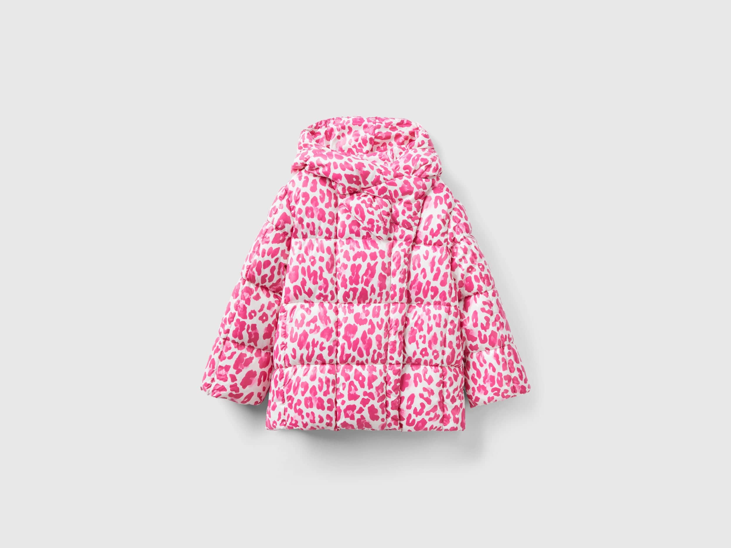 يونايتد كولورز اوف بينيتون جاكيت بناتي بنقشة